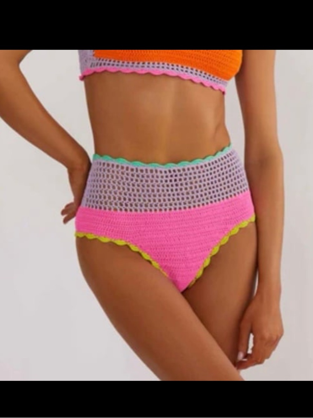 New Beach Riot Crochet Bikini Set - Picture 6 of 6